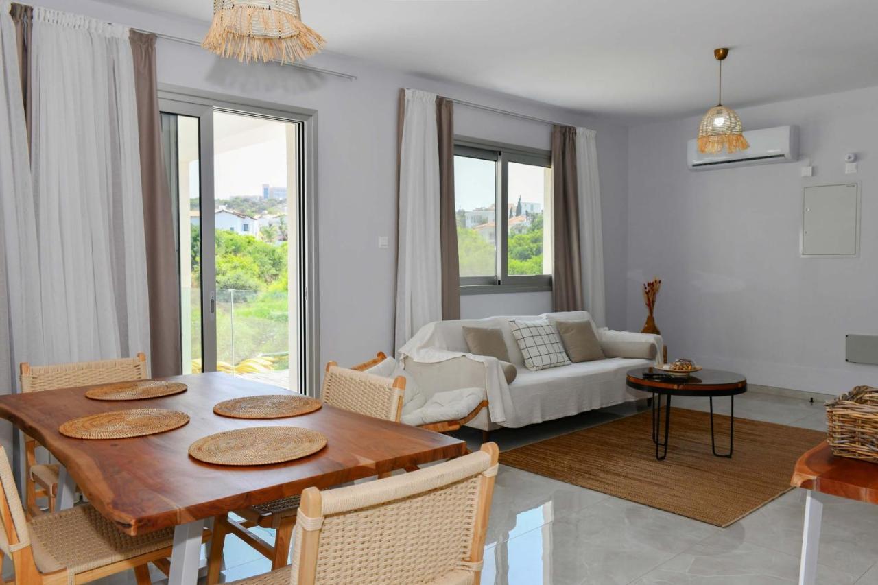 Geo Panoramic Villa +Pool +Game Room +Gym Protaras Luaran gambar